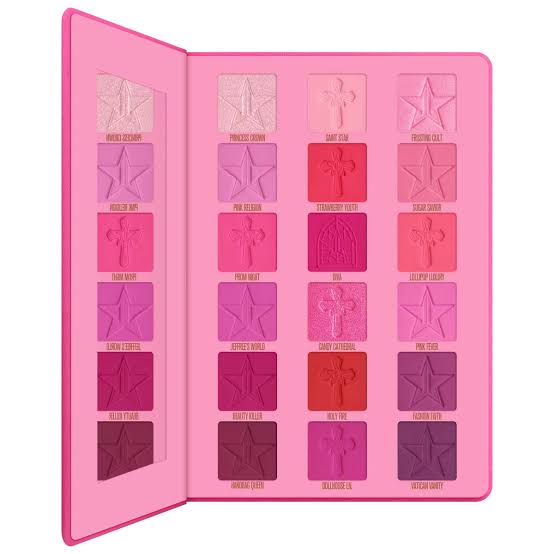 Jeffree star- Pink Religion palette